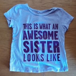 Awesome sister tee